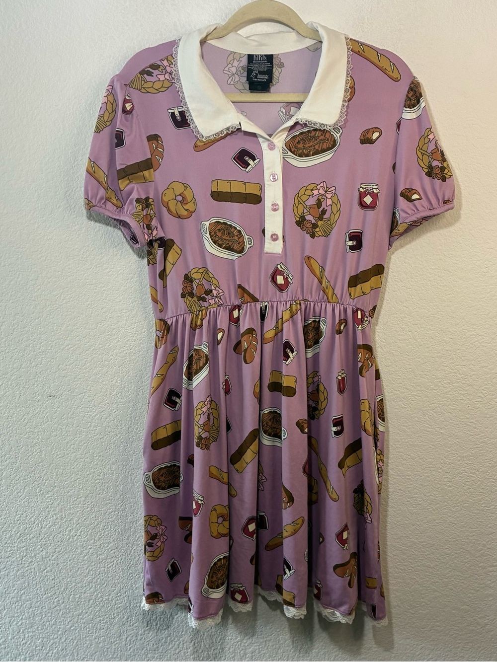 HER UNIVERSE KIKI'S DELIVERY SERVICE PASTRY VINTAGE INSPIRED DRESS, LARGE